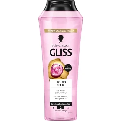 Imagen de Gliss Kur Champú de seda líquida, paquete 1 (1 x 250 ml)