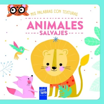 Imagen de Animales salvajes. Texturas (Mis palabras con texturas)