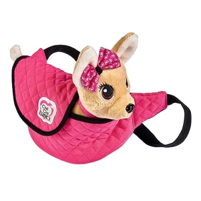 Imagen de SIMBA Chi Love Street/Chihuahua Plüschhund in einer trendigen Bauchtasche/Gurt größenverstellbar Does Not Apply Chichi Peluche en una Moderna riñonera/Correa Ajustable, Color 1, One Size (105893494)