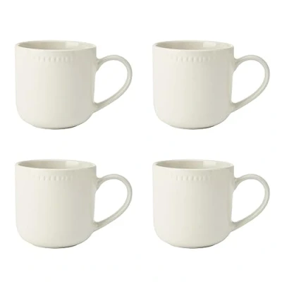 Imagen de MIKASA Cranborne Juego de 4 tazas cerámica, 320 ml, en caja regalo