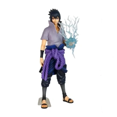 Imagen de Banpresto Figura de Acción Uchiha Sasuke Naruto Shippuden Grandista Nero #2 28cm BP19741 Multicolor
