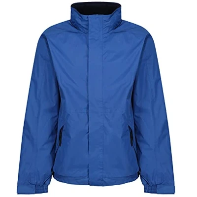Imagen de Regatta Dover Waterproof Concealed Hooded Fleece Lined Bomber Jacket Jackets Insulated, Hombre, New Royal, M