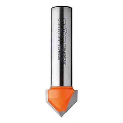 Imagen de CMT ORANGE TOOLS 915.690.11 Fresa para ranuras en v (90) hm s 12 d 19x16, Grigio/Arancio
