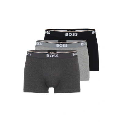 Imagen de BOSS Trunk Power 3 PACK Culotte, Hombre, Talla: Medium, Open grey