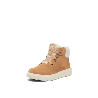 Imagen de SOREL Explorer lll NW Botas impermeables de encaje para mujer, Tawny Buff/Sea Salt, 40 EU