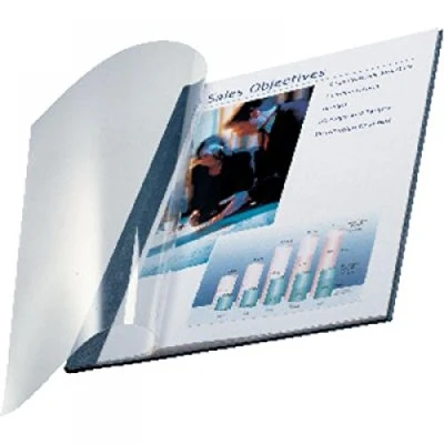 Imagen de Leitz 74150001 Tapas blandas para Impressbind (A4, 10 unidades), color negro, 106 a 140 hojas