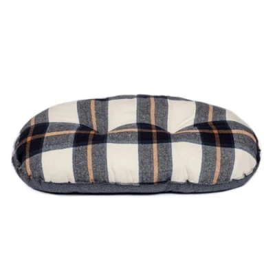 Imagen de Danish Design Navy Bowmore Colchón Acolchado para Perro o Cachorro, tamaño Grande, 83,8 cm