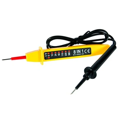 Imagen de Electraline 58200 Comprobador de circuitos eléctricos, negro