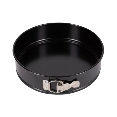 Imagen de San Ignacio Origen Molde Redondo Antiadherente de 26cm Fabricado en Acero Carbono Fonde Suelto Resistente Tortas y Tartas útil Para Uso Diario