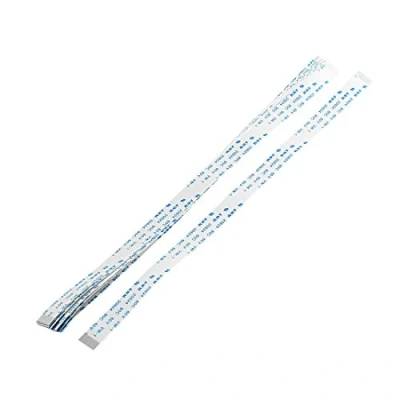 Imagen de sourcing map 10pcs 0,5 mm de Paso 16 Pines AWM 20624 80C 60V VW 1 Cable Plano Flexible FFC 200mm