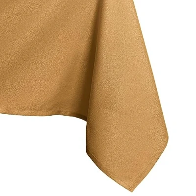 Imagen de AmeliaHome Mantel con Efecto Loto Resistente al Agua poliéster De Oro Empire 40x40 cm