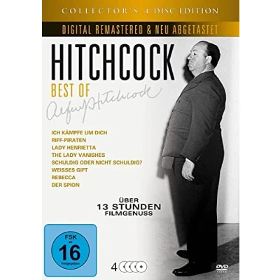 Imagen de Best Of Alfred Hitchcock Acht Noir Filme des Meister Klassiker Collection [4 DVDs]
