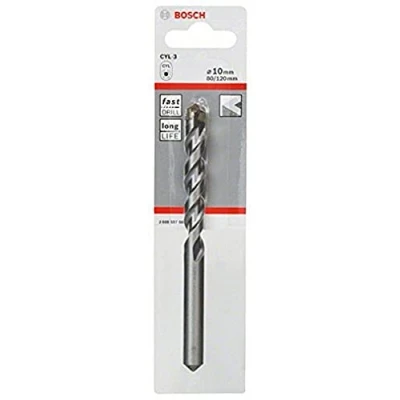 Imagen de Bosch Professional 1x broca para hormigón CYL 3 (para hormigón, Ø 10 x 80 120 mm, accesorios taladro percutor)