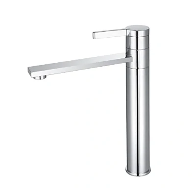 Imagen de INEX EUROPA Grifo lavabo altura XL 5 años de garantia acero inoxidable 304 modelo EDSS 44844 XLCR facil instalacion ahorro agua alta presion graduable