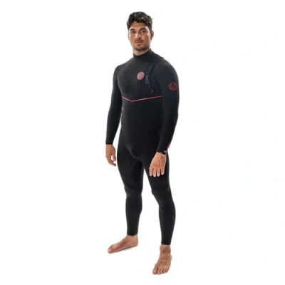 Imagen de Rip Curl Mens Flashbomb Fusion 4/3mm Zip Free Wetsuit 15PMFS Black Size M