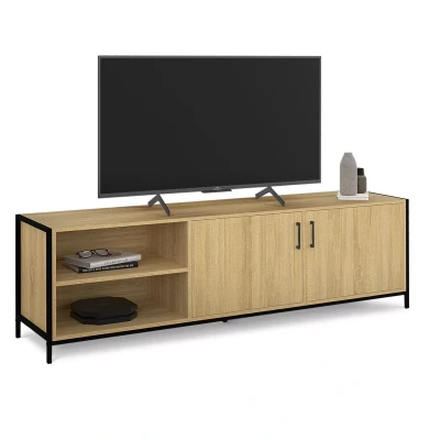 Imagen de Mueble TV 160 cm DETROIT 2 puertas diseño industrial