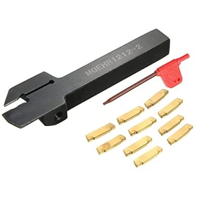 Imagen de Maizoon Herramienta de Torneado CNC Boring Bar Holder MGEHR1212 2 Barra mandrinar 12 x 100 mm + 10pcs MGMN200 G Inserto carburo Cortador alta dureza DZ10