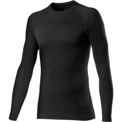 Imagen de CASTELLI Core Seamless Base Layer LS Ropa Interior Ciclismo, Unisex Adulto, Negro, L XL