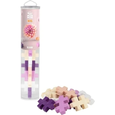 Imagen de PLUS Big PP3492 Juguete de Aprendizaje, Juego Educativo, juguetón, con Ladrillos, para bebé, construcción Infantil 1 año y más, Tubo 15 Piezas