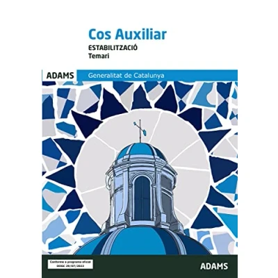 Imagen de Temari Cos Auxiliar de la Generalitat Catalunya (Estabilització): 1