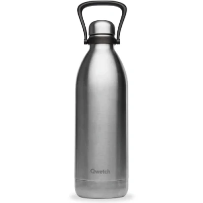 Imagen de QWETCH Botella isotérmica Titan acero inoxidable 2L 48h Frío &amp; 16h Caliente Sin BPA, Impermeable de con asa transporte