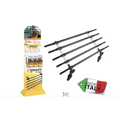 Imagen de CAMON Walky Barrier Separador Universal para Coche, Barrera Protección Animales Perros, Fácil de Montar