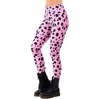 Imagen de Eivy Mallas Icecold, Pink Cheetah, Large para Mujer
