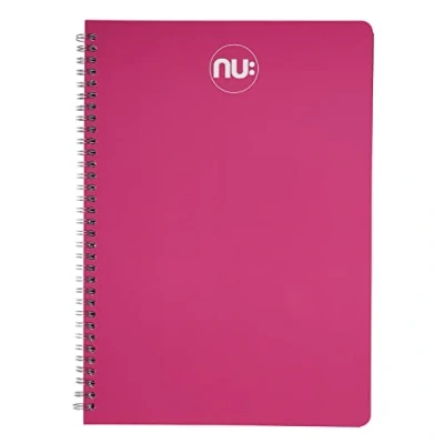 Imagen de nu: Cuadernos Spectrum Autumnal Range Cuaderno de diario Mulburry encuadernado alambre Bloc notas A4 150 páginas