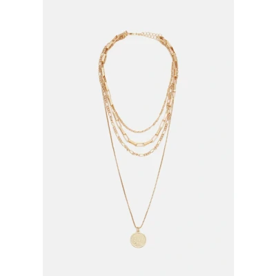 Imagen de Urban Classics COIN Layering Necklace Unisex Collar goldcoloured, Hombre, Talla: One Size, Gold coloured