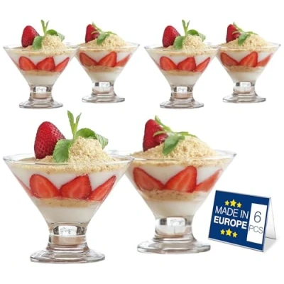 Imagen de Crema Copa para postre y helado 165 ml Pack de 6