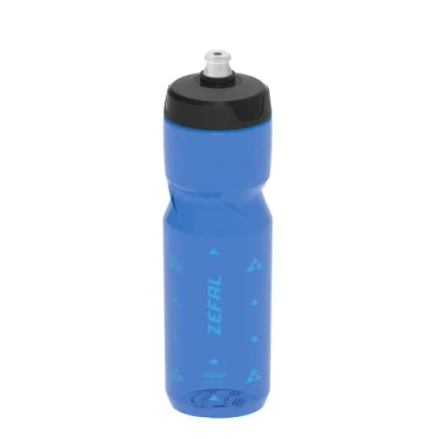 Imagen de ZEFAL Sense Soft 80 Bidón Ciclismo y MTB Botella Bicicleta Deporte Sin BPA Azul Translúcido, 800 ml