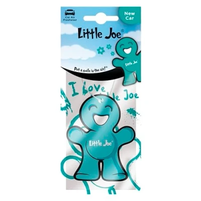 Imagen de Little Joe Perfumador de Celulosa Aroma New Car con Colgador Automóvil, Hogar u Oficina. Larga duración. Irresistible y Divertido para Todos los Públicos.
