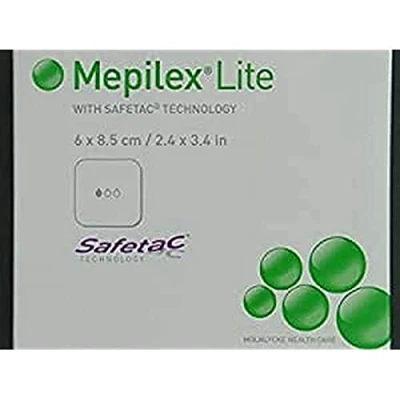 Imagen de Mepilex Aposito Lite 6X8,5Cm 3 U 50 g