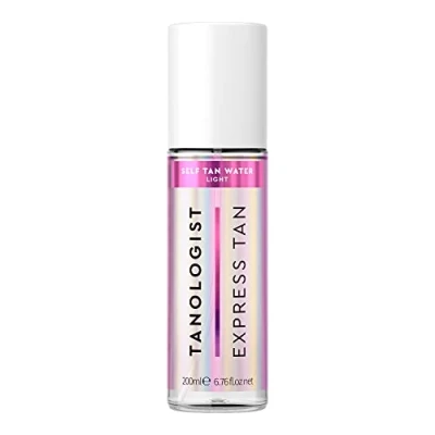 Imagen de Tanologist Light Agua Autobronceadora (200 ml) Hidratante Dermatológicamente aprobado, ingredientes limpios y veganos