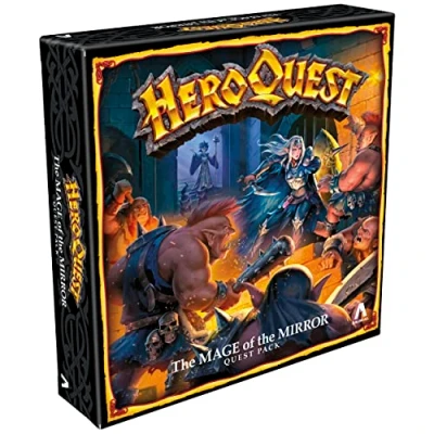 Imagen de HeroQuest The Mage of Mirror Quest Pack, Juego de rol para Mayores 14 años, Requiere el Sistema Jugar