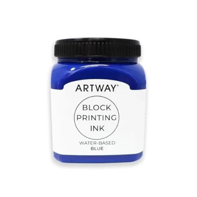 Imagen de Artway Tinta de Impresión en Bloque 250ml Azul Ideal para Relieve, Block y Linóleo