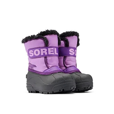 Imagen de Sorel Snow Commander Boot, Botas de Invierno Unisex niños, Gumdrop Purple Violet 2023, 27 EU
