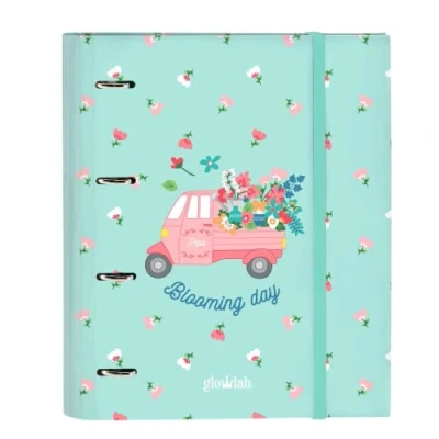 Imagen de Carpeta 4 Anillas de 35 mm Glowlab Pepa con 100 Hojas A4, 270x35x320