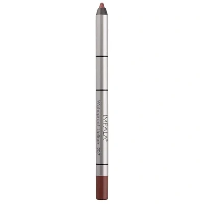 Imagen de IMPALA Lápiz de Labios Cremoso Waterproof Color Rosa Grisáceo 207 Perfilador Permanente Labial Resistente al Agua Delineador Larga Duración Efecto voluminizador