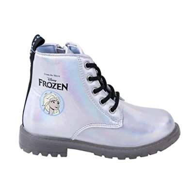 Imagen de Disney Frozen Botas para Niñas, Calzado Diseño Zapatos Luces, Elsa Clásicas, Regalo Talla EU 33