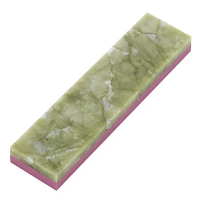 Imagen de Whetstone 3000/10000 Silenciador 2 en 1, combinación de granos, pulido, piedra afilar para cuchillos, herramientas cocina, corte al aire libre, color verde