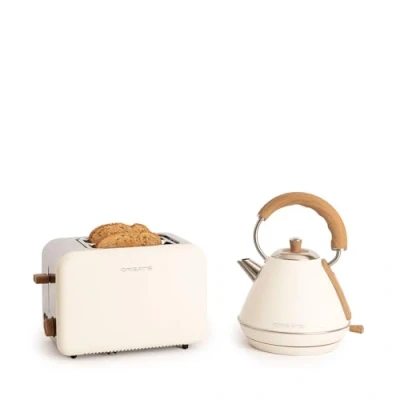 Imagen de CREATE/PACK TOAST RETRO + KETTLE L/Tostadora de pan blanco roto con hervidor agua roto/Hervidor 1,7 L