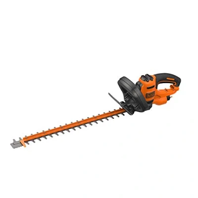 Imagen de Black+Decker BEHTS401 QS Cortasetos (500 W), Negro/ Naranja, 55 cm/ 22 mm