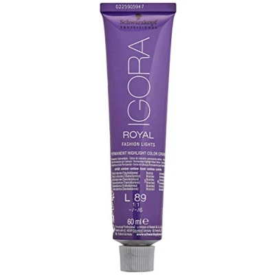 Imagen de Schwarzkopf Professional Igora Royal Fashion Lights Coloración permanente 60 ml L 89