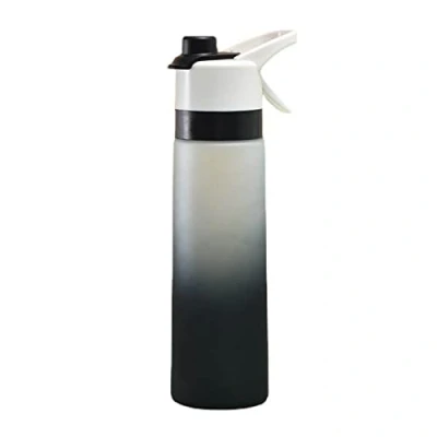Imagen de HUANIZI Reusable Sports Water Bottle with Mist Spray Leak proof Drinking for Office Gym Running Cycling Workout
