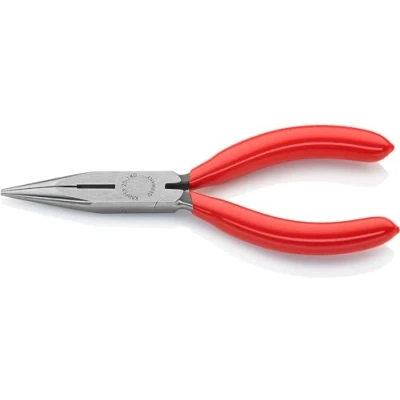 Imagen de Knipex Alicate de montaje (alicate radio) negro atramentado, con fundas multicomponentes 160 mm (cartulina autoservicio/blíster) 25 02 SB