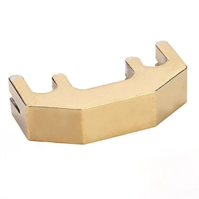 Imagen de Dilwe Violín Mudo, Aleación de Cromo Práctica Violin Mute para 1/2, 3/4, 4/4 Violín, Dorado