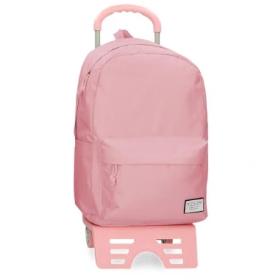 Imagen de Movom Always on The Move Mochila Escolar con Carro Rosa 31,5x45x15 cms Poliéster 21,26L