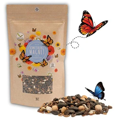 Imagen de 200g semillas de pradera para mariposas una colorida flores mezcla silvestres ricas en néctar