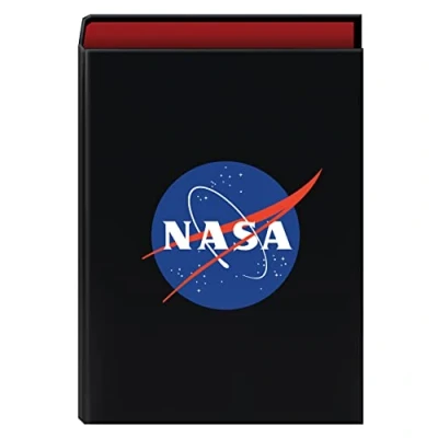 Imagen de Dohe Carpeta Archivador 4 Anillas de 40 mm Tamaño Folio (34x26,4x6 cm) En cartón duro y plastificado brillante Material escolar NASA Logo